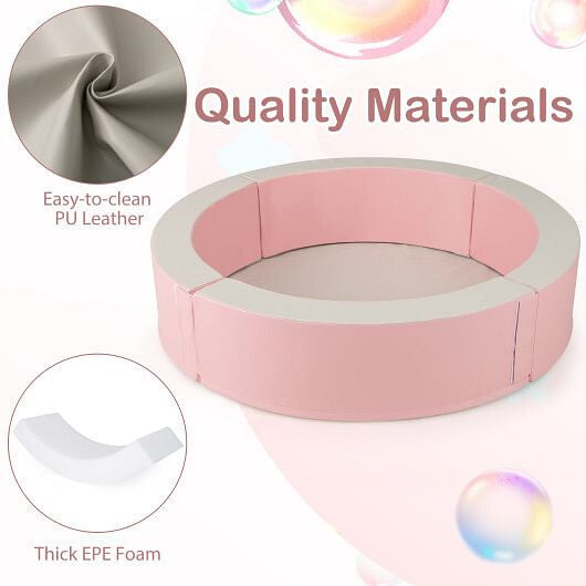 SnugglePit Montessori Soft Play Ball Pit with 50 Ocean Balls