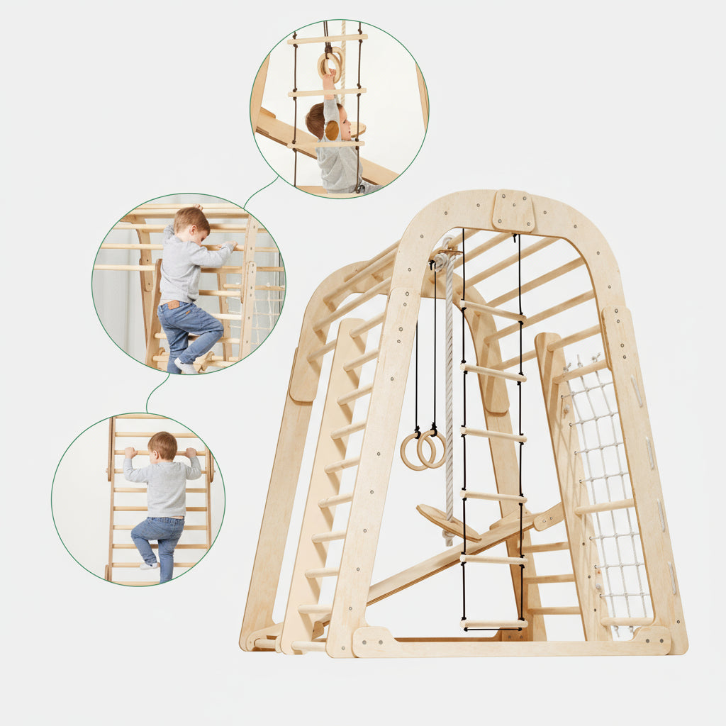 ClimbNest Kids Montessori Playground