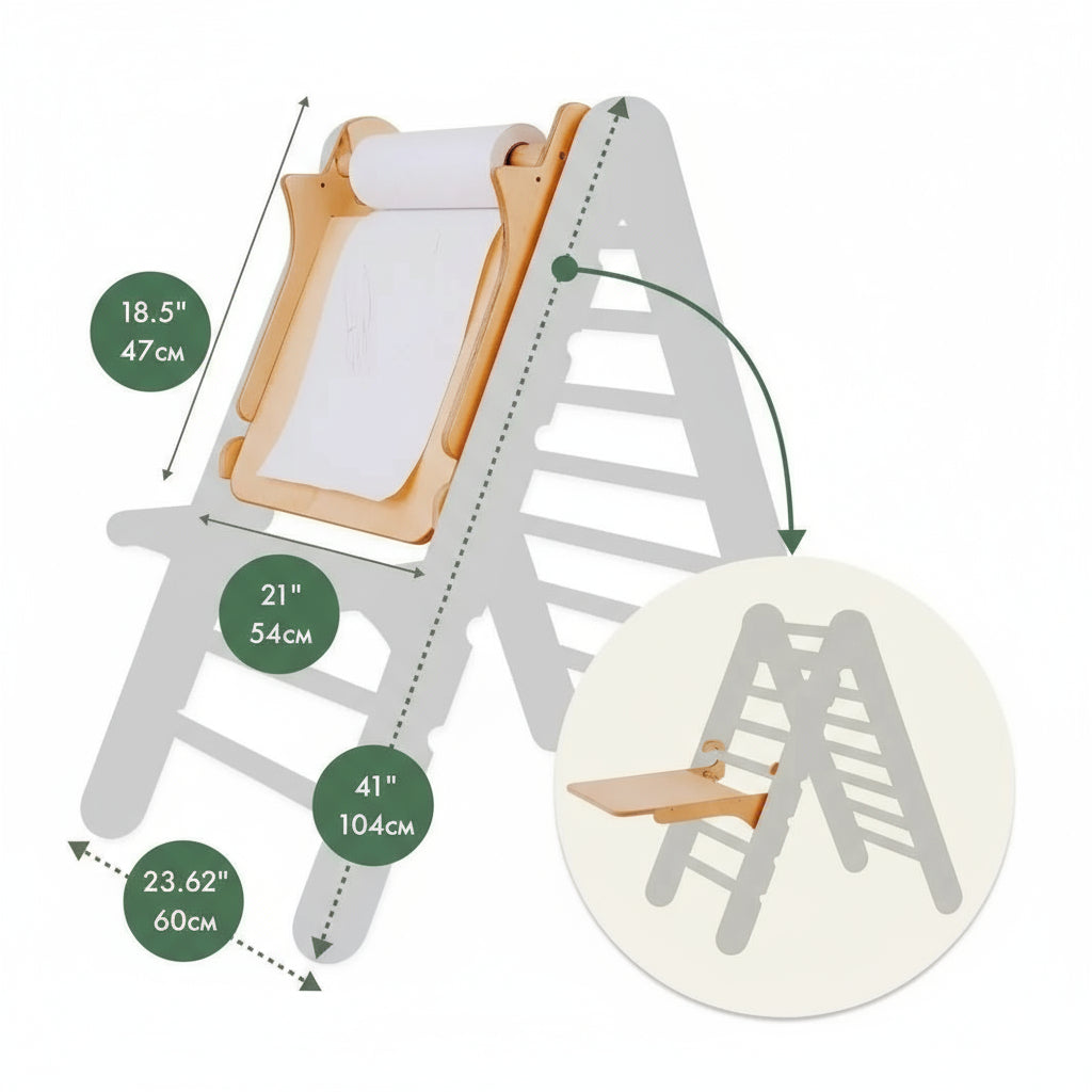 Montessori Art Addition for Triangle Ladder