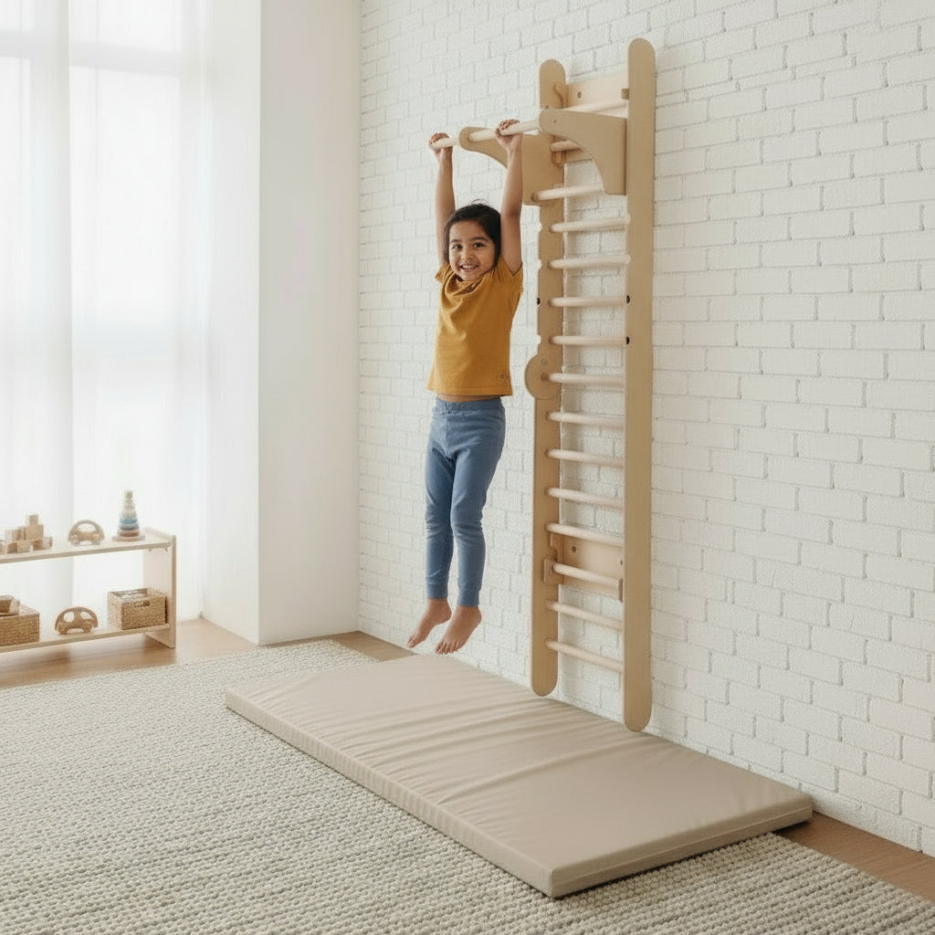 Swedish Ladder Add-On for Montessori Triangle Ladder
