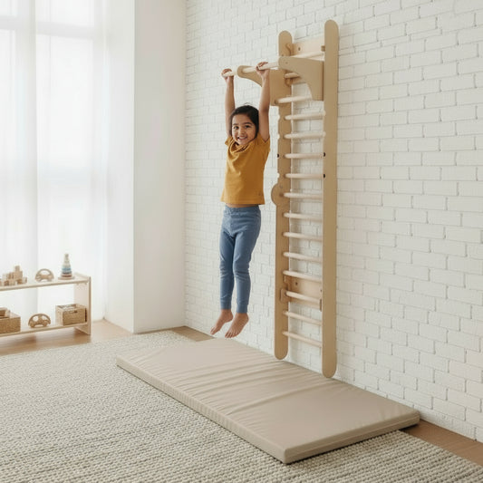 Swedish Ladder Add-On for Montessori Triangle Ladder