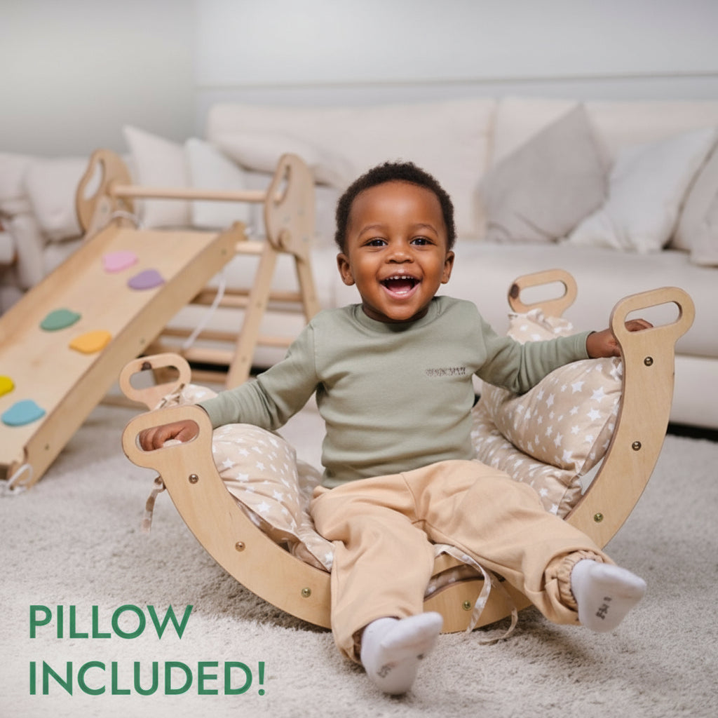 MiniMount 4-in-1 Montessori Climbing Set for Toddlers