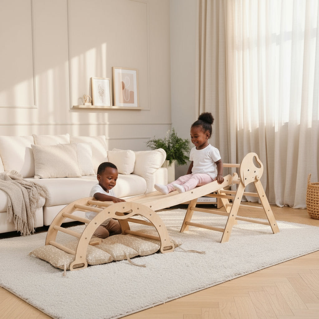 MiniMount 4-in-1 Montessori Climbing Set for Toddlers