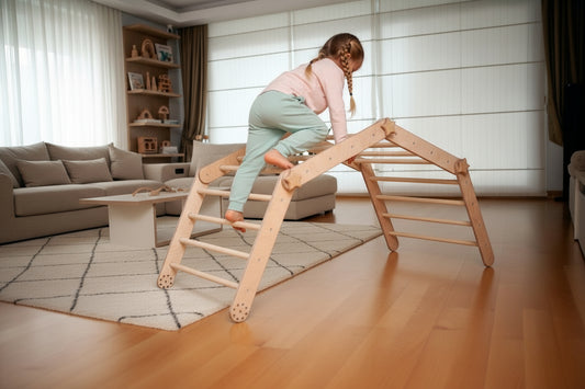 FlexForm Montessori Climbing Triangle Cube & Ramp Set